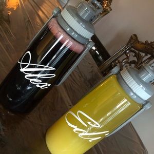 personalized water bottle 64 fl oz